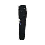 Pantalón Chrome Hearts cuero cruz con estampado de cargo jeans CALIDAD ORIGINAL