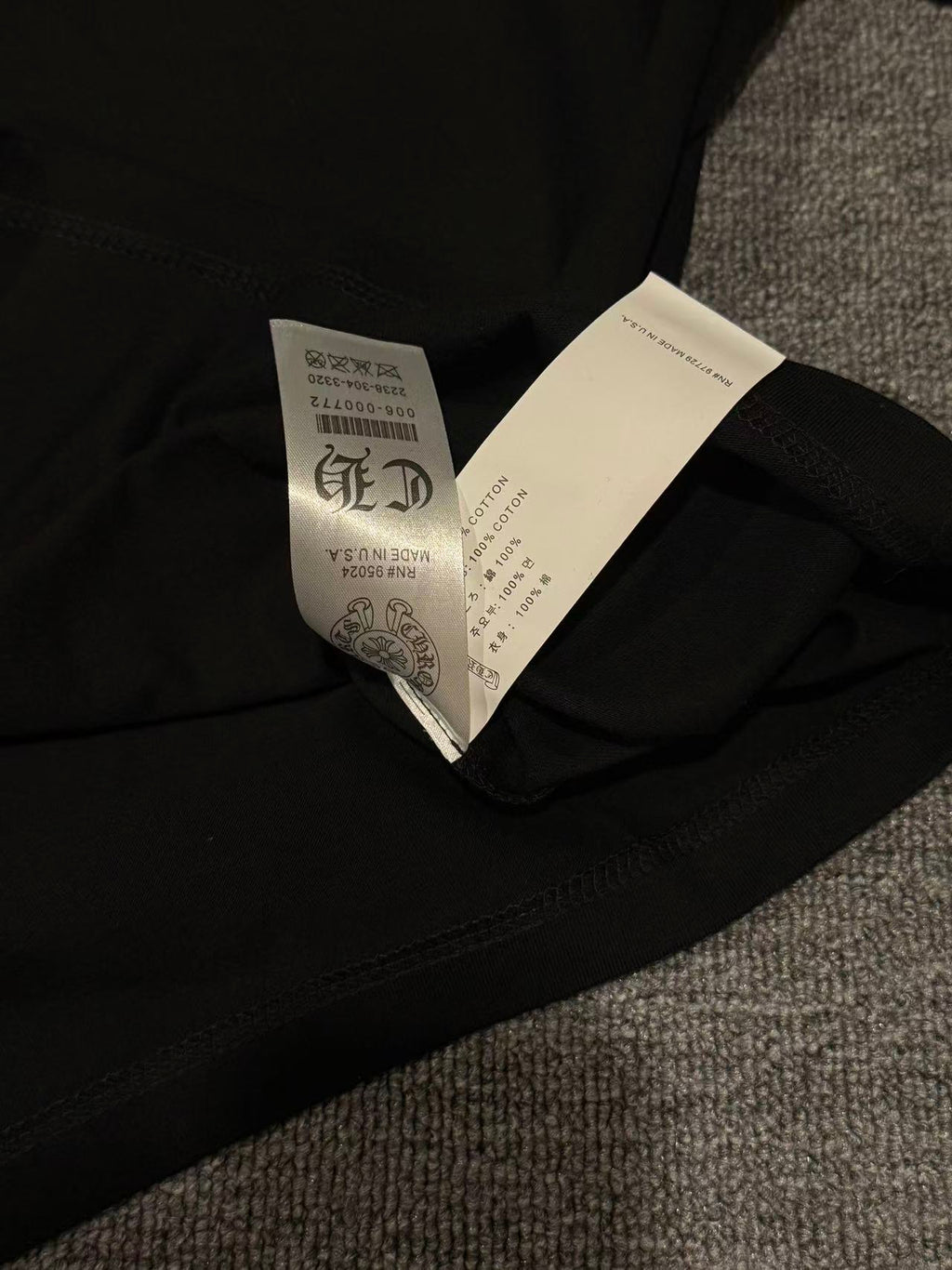 Camisa Chrome Hearts #497694 CALIDAD ORIGINAL