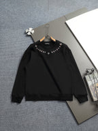 Sudadera Chrome Hearts cruz bordado cuello redondo sudadera - Estilo B CALIDAD ORIGINAL