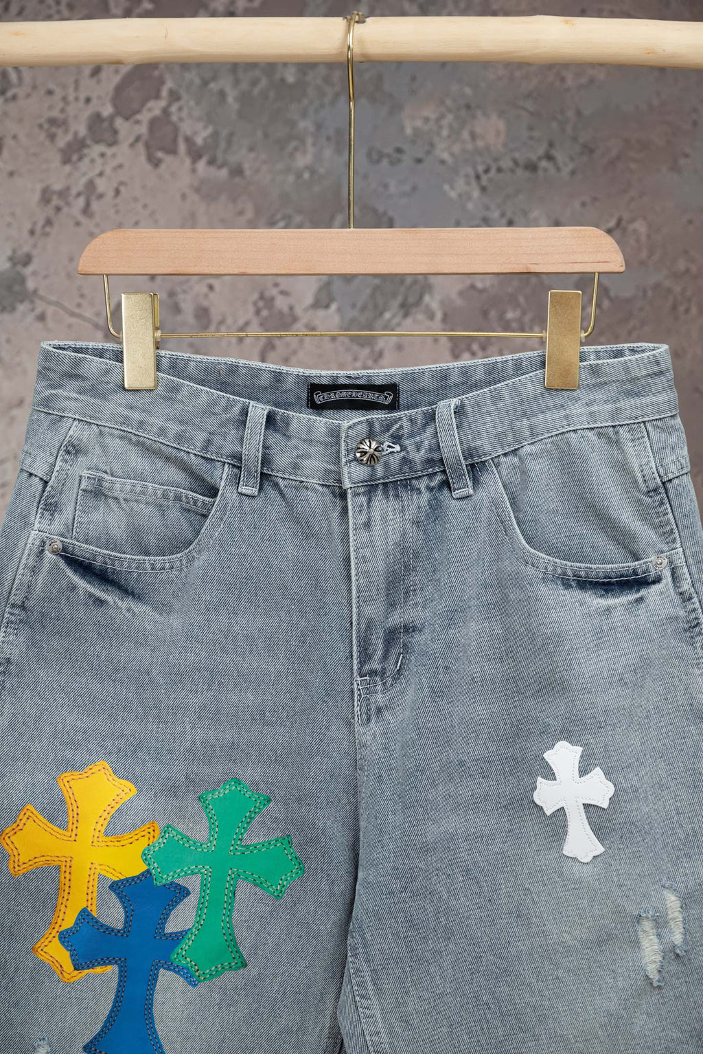 Pantalón Chrome Hearts #498289 CALIDAD ORIGINAL
