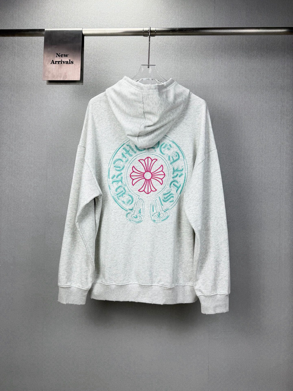 Sudadera Chrome Hearts 2026 nuevo bordado herradura logo Washed y desgastado para pareja con capucha CALIDAD ORIGINAL