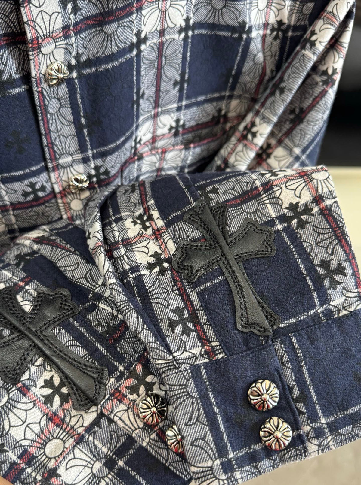 Camisa Chrome Hearts #499319 CALIDAD ORIGINAL