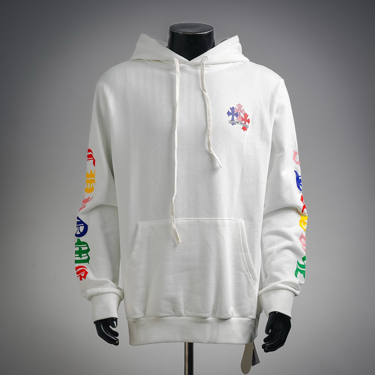 Sudadera Chrome Hearts Capucha Sánscrito Colorido - Estilo B CALIDAD ORIGINAL
