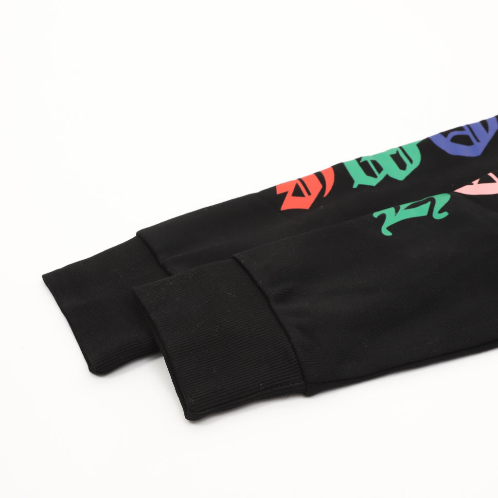 Sudadera Chrome Hearts 25FW colorido sánscrito con capucha CALIDAD ORIGINAL