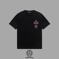 Polera Chrome Hearts 2026FW manga corta polera con estampado de logo, High-End 26s Double Yarn 300g Fabric - Estilo C CALIDAD ORIGINAL