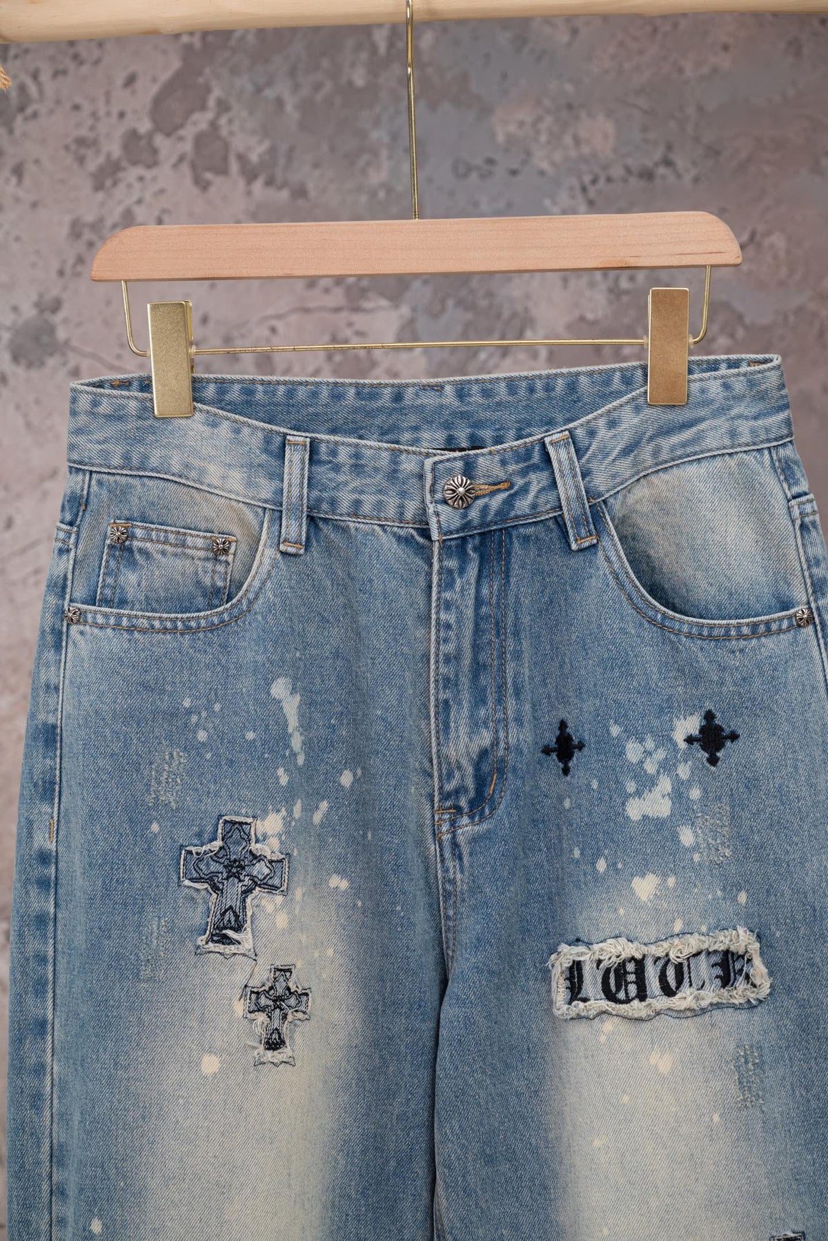 Pantalón Chrome Hearts #498322 CALIDAD ORIGINAL