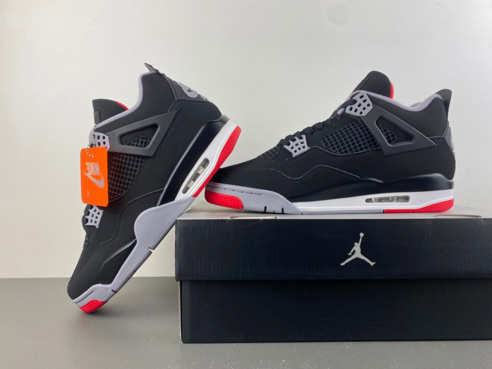 Air Jordan 4 Retro Bred - CALIDAD VIIP