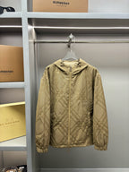 Chaqueta Burberry Jacquard Twill ecuestre bordado chaqueta - Estilo B CALIDAD ORIGINAL
