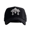 Gorra Chrome Hearts Cruz - Plata