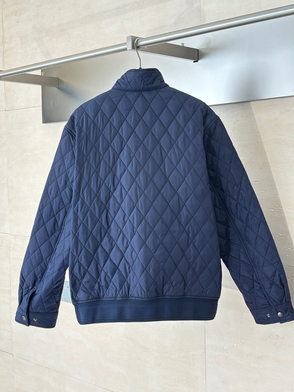 Chaqueta Burberry acolchado stand-up collar nylon chaqueta - Estilo B CALIDAD ORIGINAL