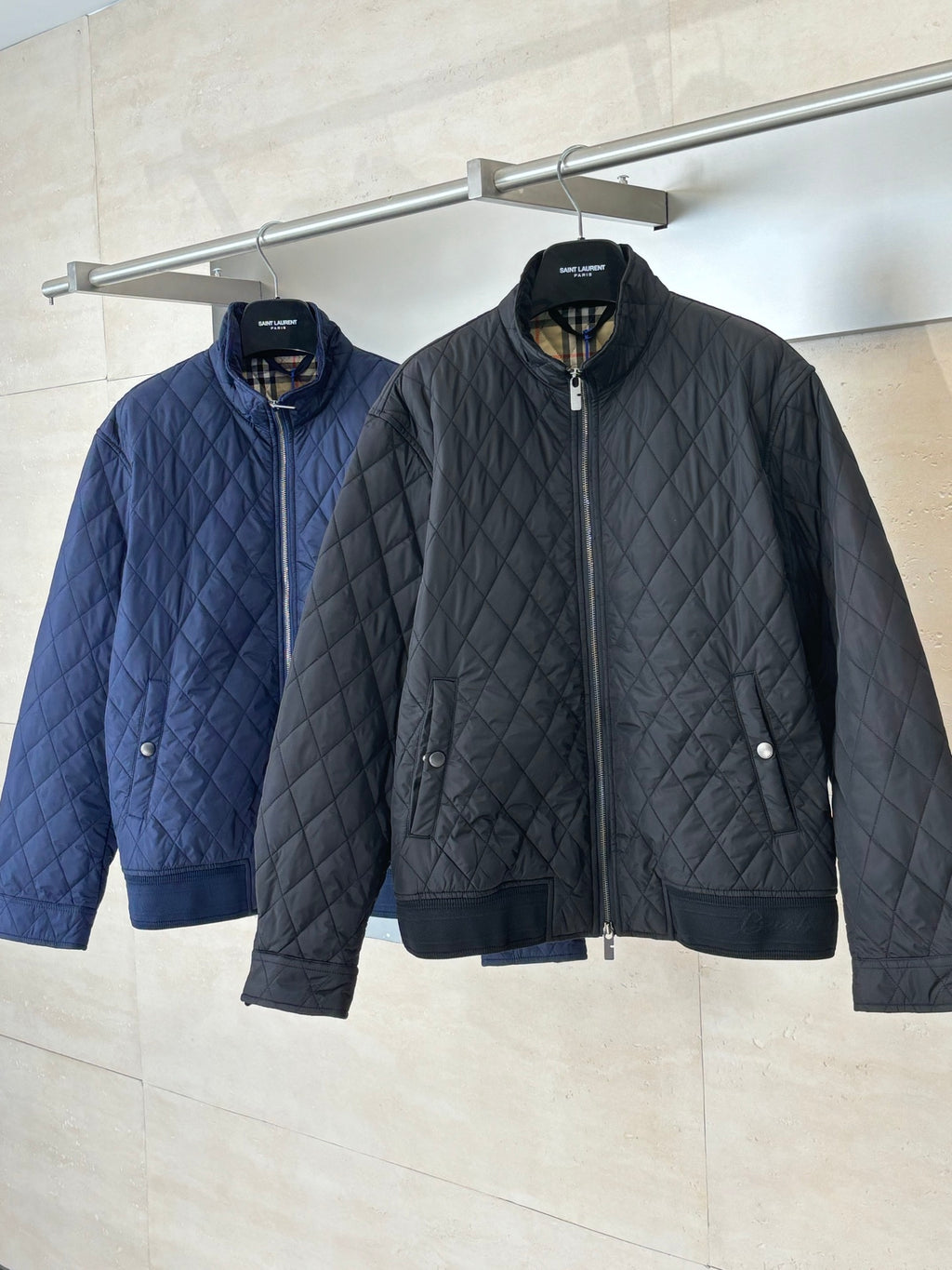 Chaqueta Burberry acolchado stand-up collar nylon chaqueta CALIDAD ORIGINAL