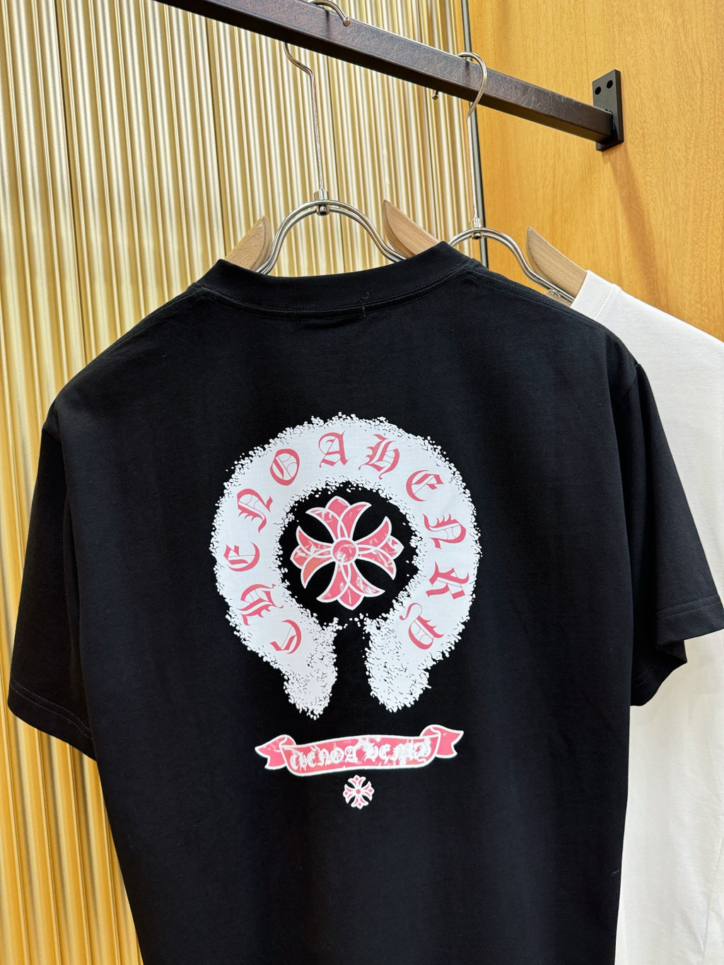 Polera Chrome Hearts 26SS verano nuevo cuello redondo manga corta polera - Estilo F CALIDAD ORIGINAL