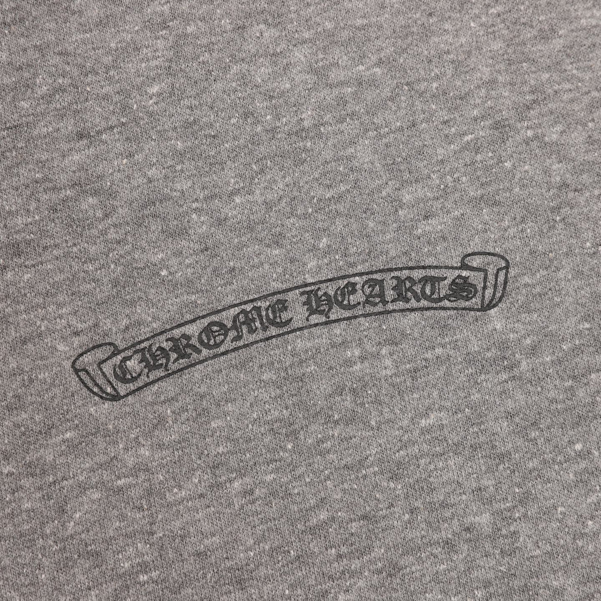 Chaqueta Chrome Hearts negro cruz estampado con capucha chaqueta - gris CALIDAD ORIGINAL