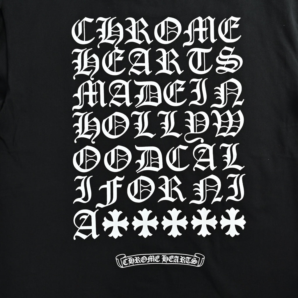 Polera Chrome Hearts Manga Larga Sánscrito - Estilo A CALIDAD ORIGINAL