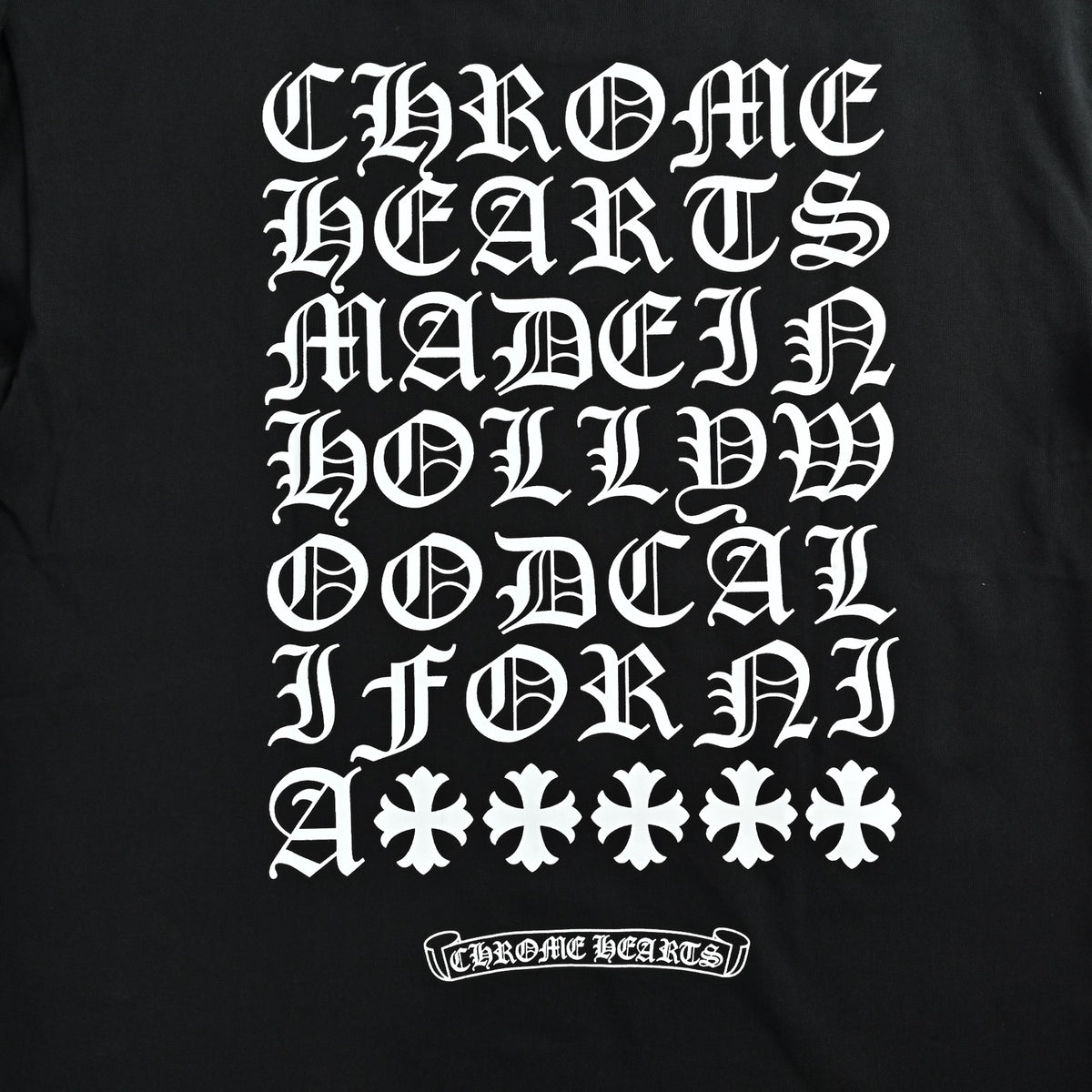 Polera Chrome Hearts Manga Larga Sánscrito - Estilo A CALIDAD ORIGINAL