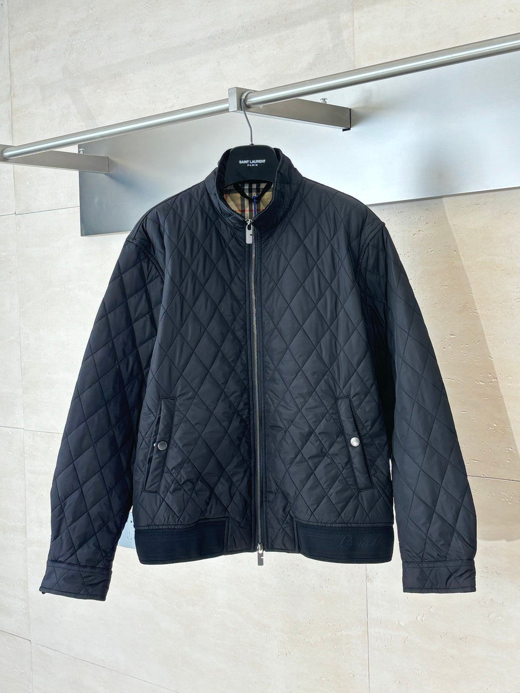 Chaqueta Burberry acolchado stand-up collar nylon chaqueta CALIDAD ORIGINAL