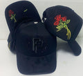 Gorra Ramo de rosas rojas sobre azul marino