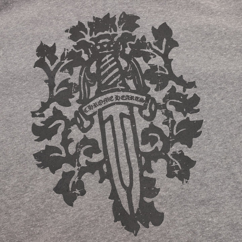 Chaqueta Chrome Hearts con capucha, vid y espada estampadas en la espalda CALIDAD ORIGINAL