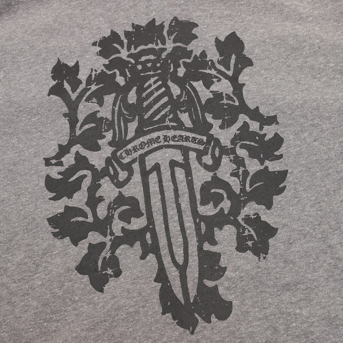 Chaqueta Chrome Hearts con capucha, vid y espada estampadas en la espalda CALIDAD ORIGINAL
