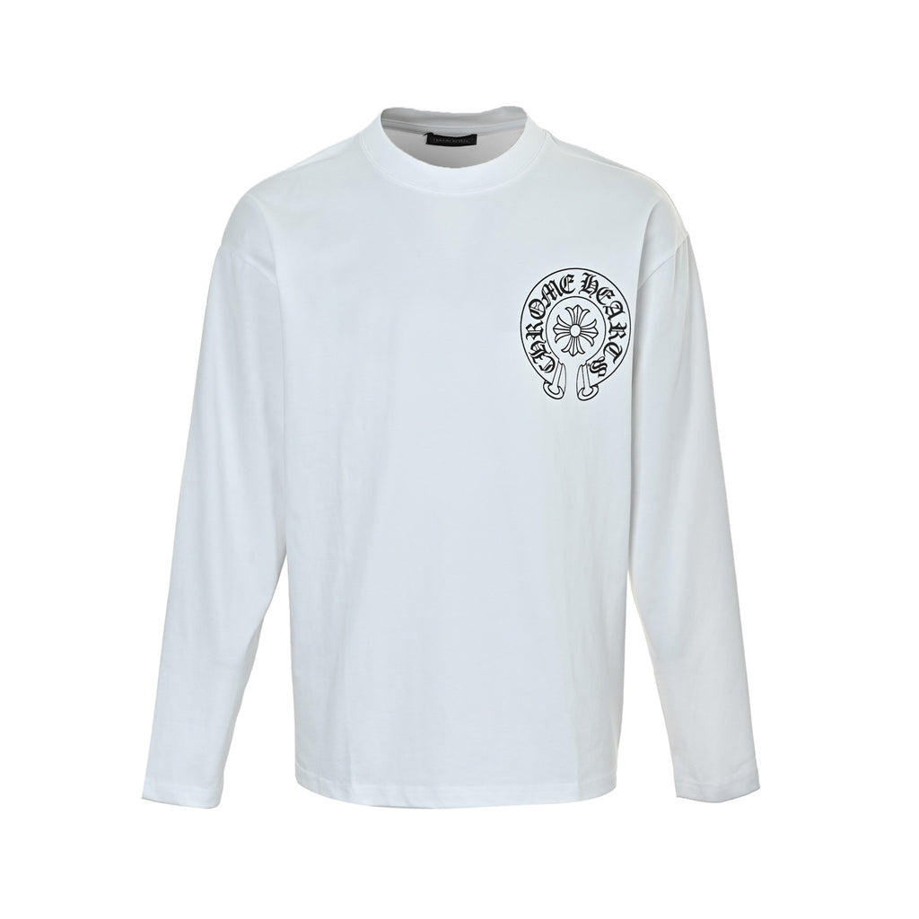 Polera Chrome Hearts Manga Larga Sánscrito - Estilo B CALIDAD ORIGINAL