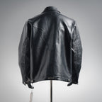 Chaqueta de Cuero Chrome Hearts Bordado Grande CALIDAD ORIGINAL