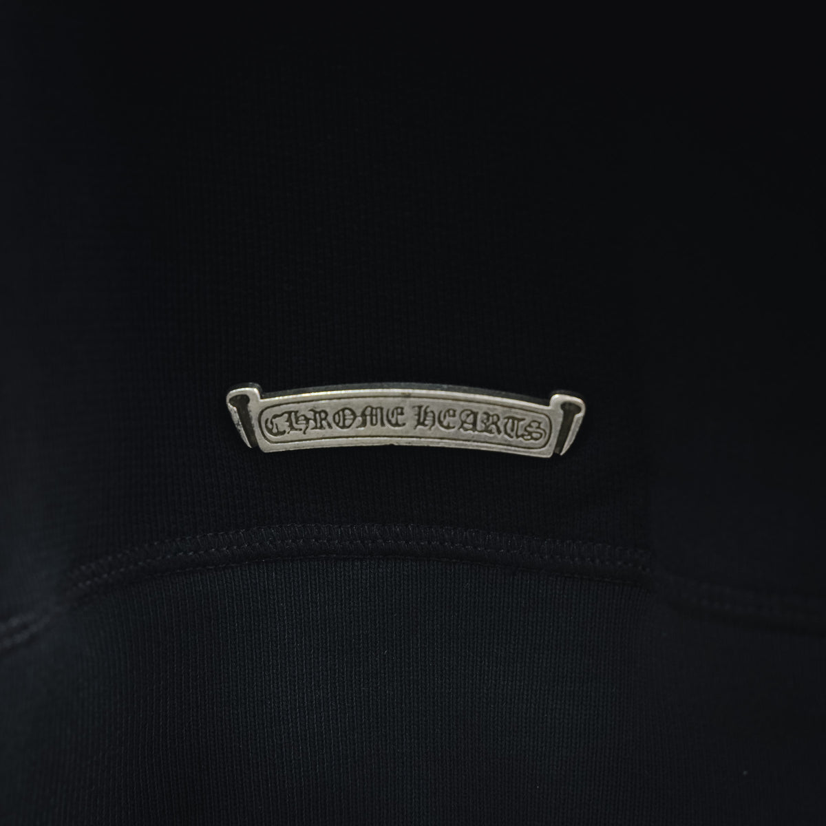 Sudadera Chrome Hearts cruz media cremallera patchwork cuello alto CALIDAD ORIGINAL