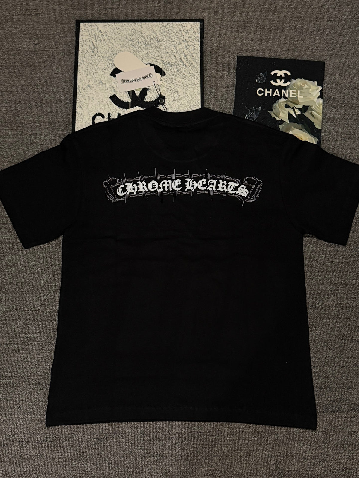 Polera Chrome Hearts Letras Sánscritas #YH027 CALIDAD ORIGINAL
