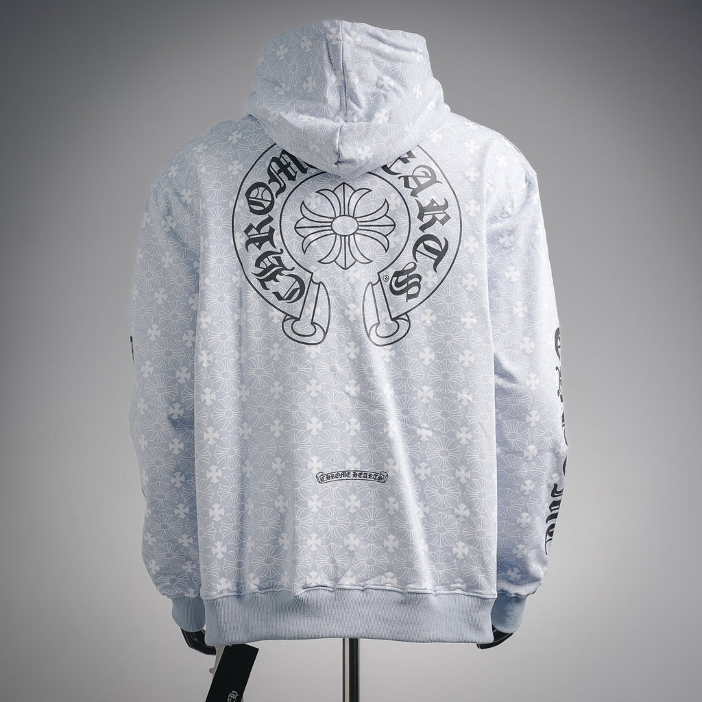 Sudadera Chrome Hearts estampado integral con cremallera chaqueta tipo sudadera CALIDAD ORIGINAL