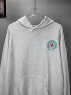 Sudadera Chrome Hearts 2026 nuevo bordado herradura logo Washed y desgastado para pareja con capucha CALIDAD ORIGINAL