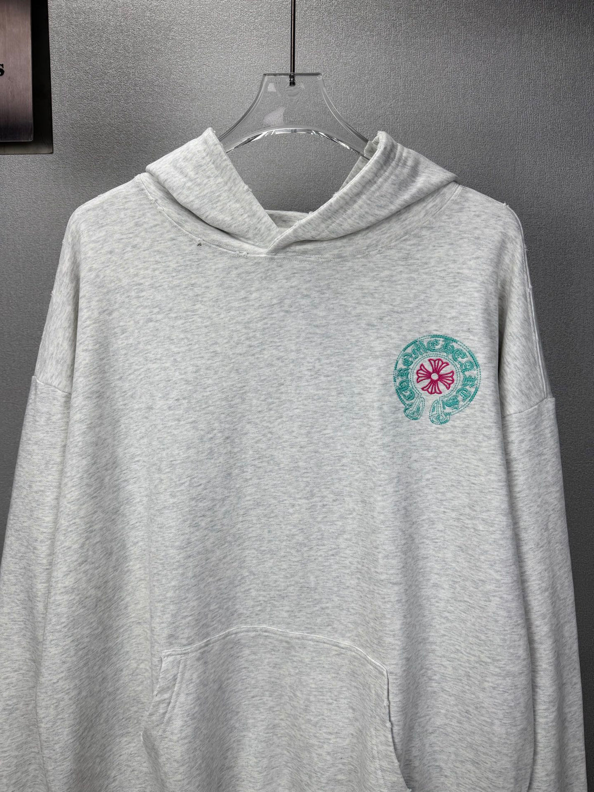 Sudadera Chrome Hearts 2026 nuevo bordado herradura logo Washed y desgastado para pareja con capucha CALIDAD ORIGINAL