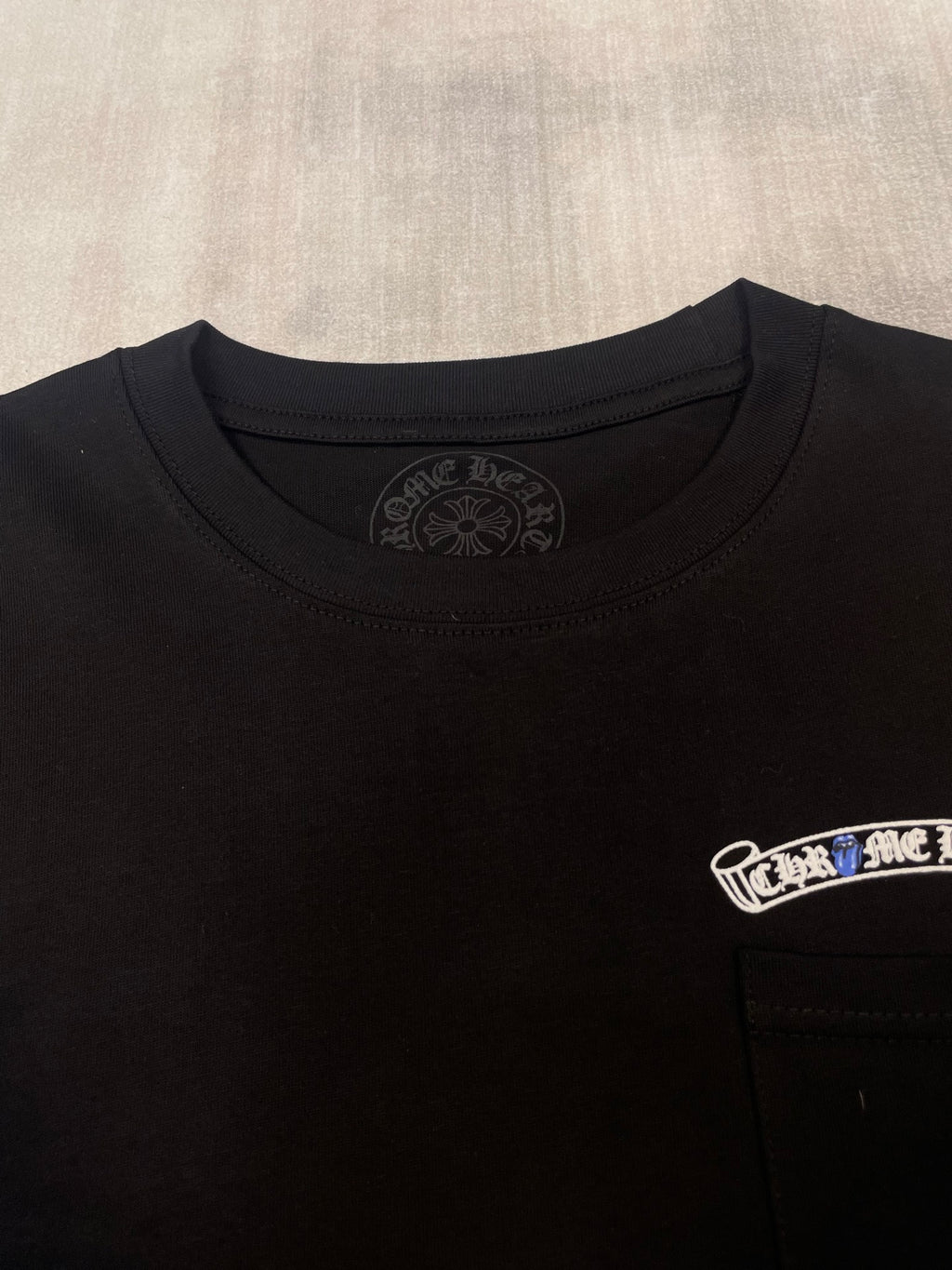 Prenda Chrome Hearts CH Rolling Stones nuevo York edición limitada Tongue 300g Premium CALIDAD ORIGINAL