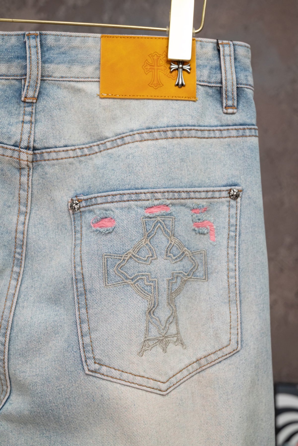 Pantalón Chrome Hearts #498277 CALIDAD ORIGINAL