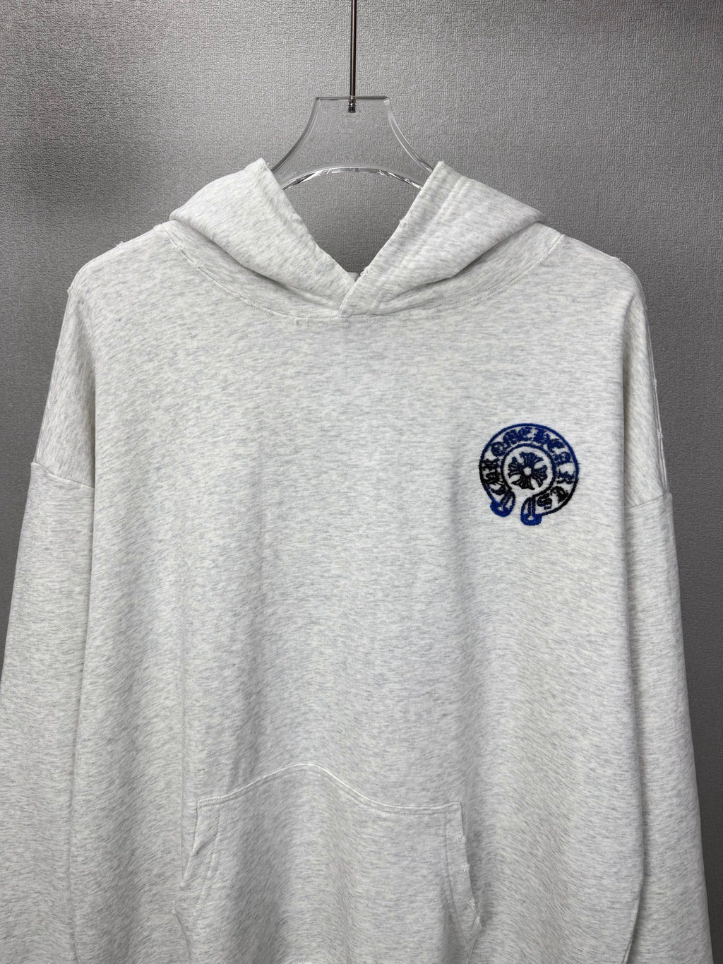 Sudadera Chrome Hearts 2026 nuevo degradé Toothbrush bordado herradura logo Washed y desgastado para pareja con capucha CALIDAD ORIGINAL
