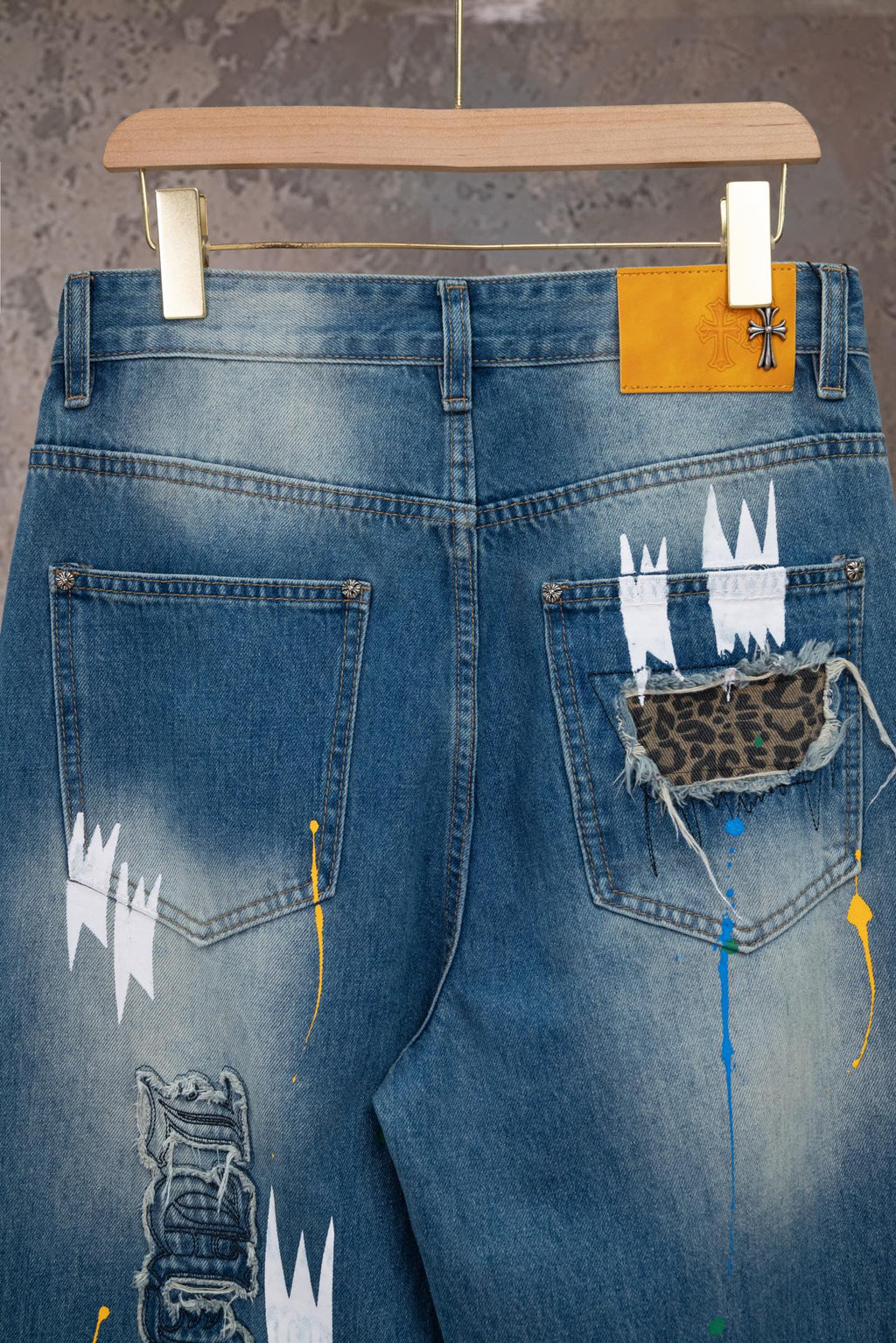 Pantalón Chrome Hearts #498334 CALIDAD ORIGINAL