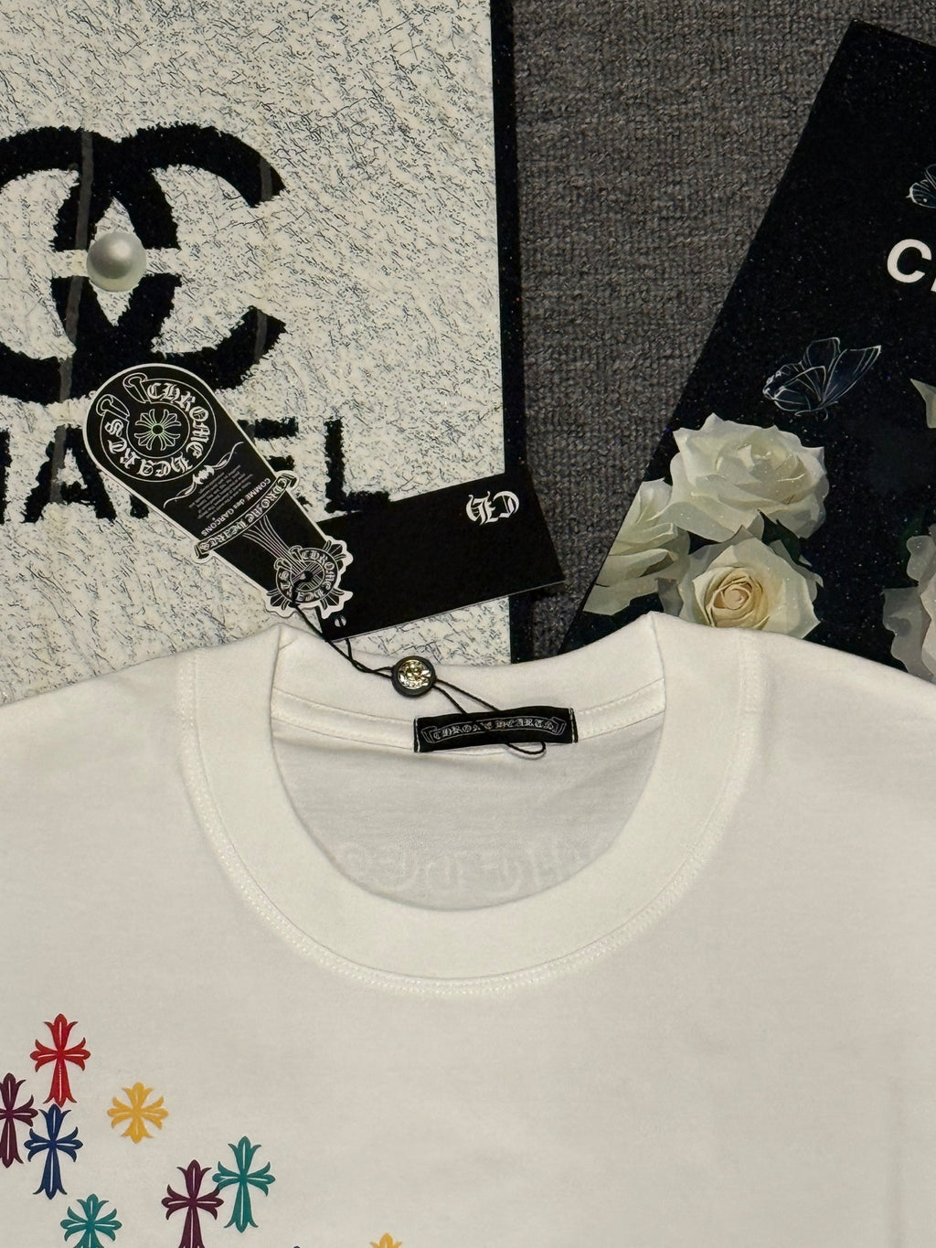 Camisa Chrome Hearts #497677 CALIDAD ORIGINAL