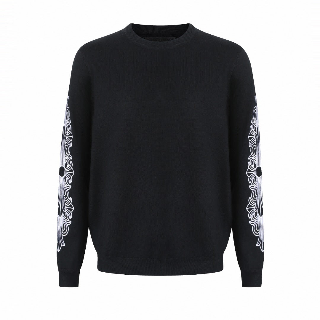 Chompa Chrome Hearts 26SS pergamino bordado Sweater CALIDAD ORIGINAL