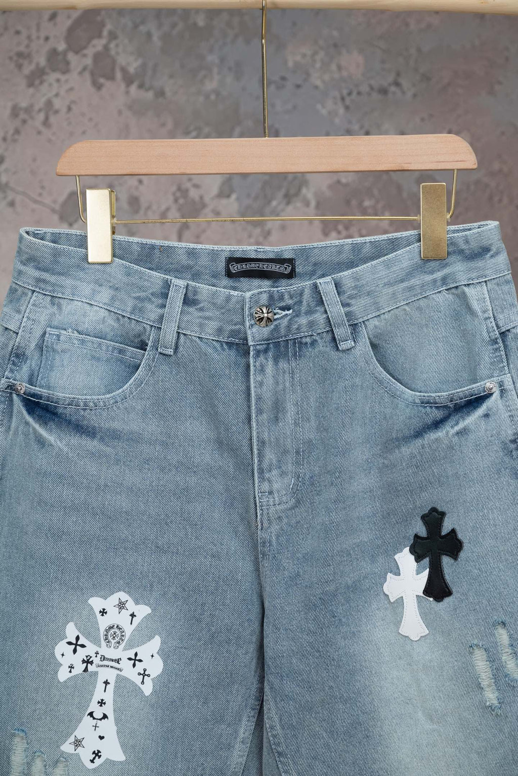 Pantalón Chrome Hearts #498303 CALIDAD ORIGINAL