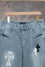 Pantalón Chrome Hearts #498303 CALIDAD ORIGINAL