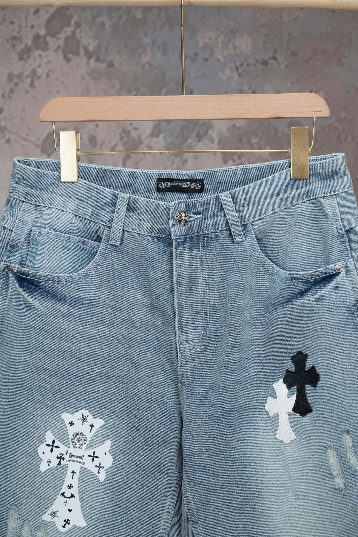 Pantalón Chrome Hearts #498303 CALIDAD ORIGINAL