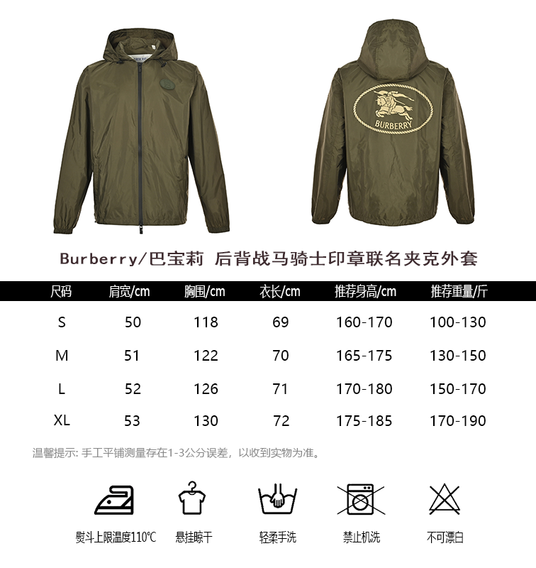 Chaqueta Burberry - Estilo 39 CALIDAD ORIGINAL
