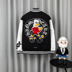 Chaqueta Chrome Hearts Estilo Béisbol SS26 Pasarela Bordado Pesado CALIDAD ORIGINAL