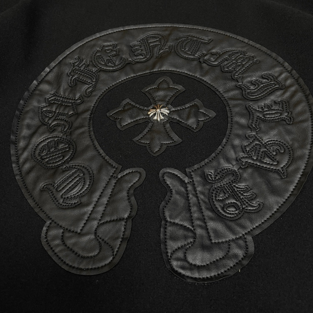 Chaqueta Chrome Hearts CH️ 2024 primavera/verano de pasarela estilo béisbol chaqueta - Estilo B CALIDAD ORIGINAL
