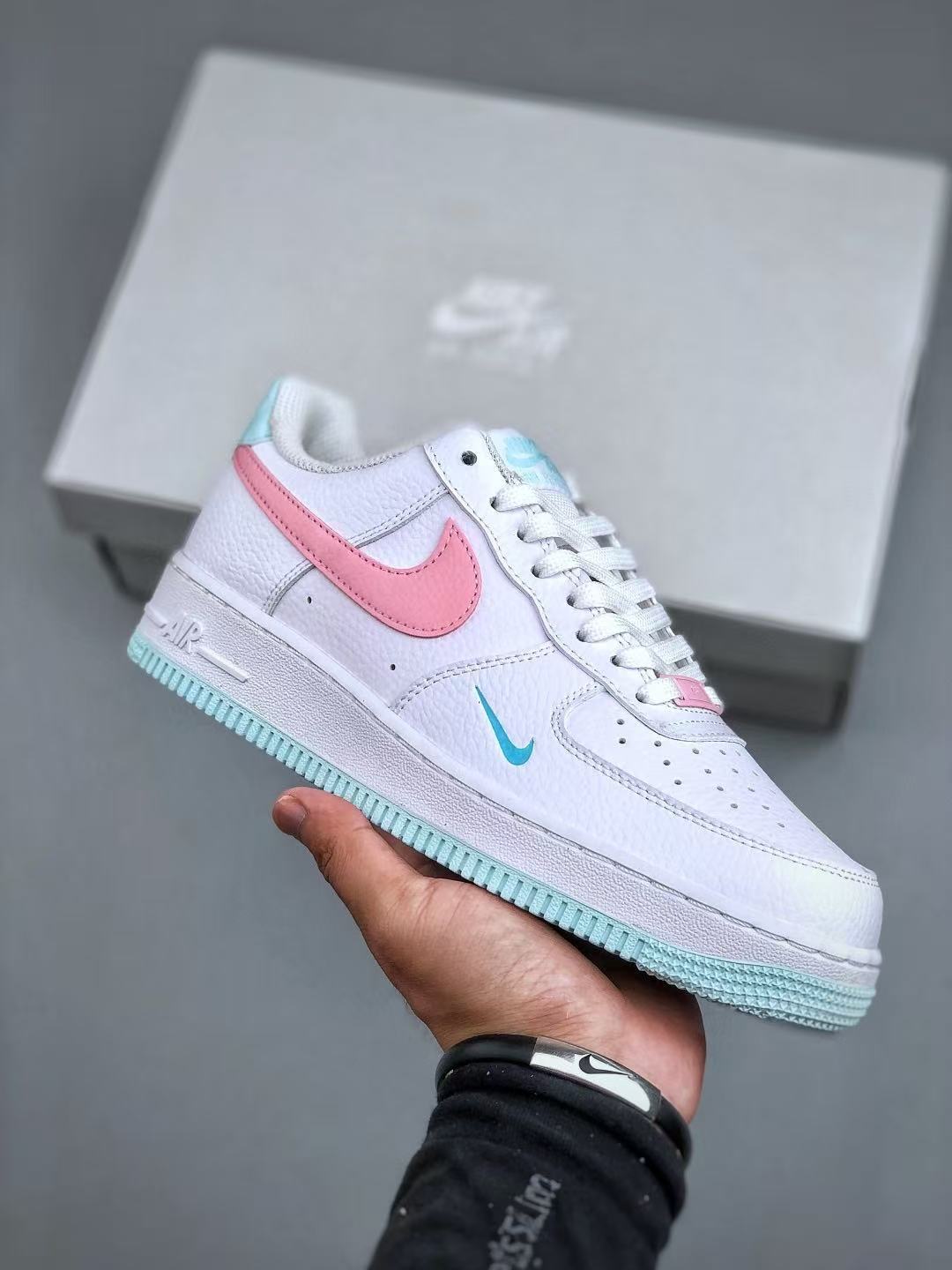 Air Force One - Blanco Rosa y Menta