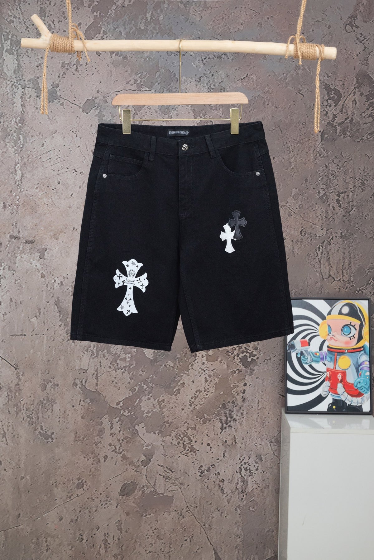 Pantalón Chrome Hearts #498304 CALIDAD ORIGINAL