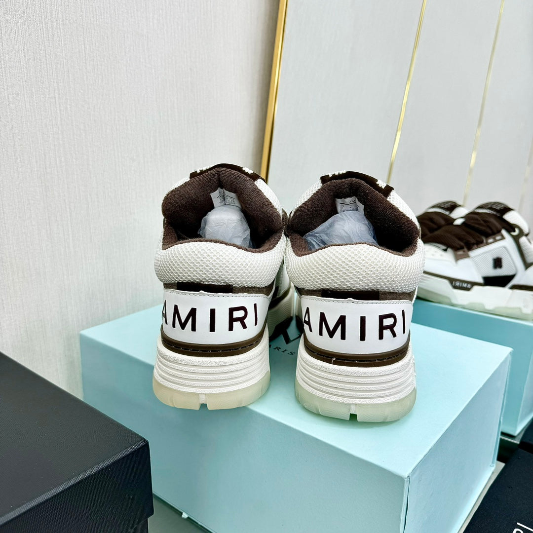 Amiri MA-1 – Blanco/Café