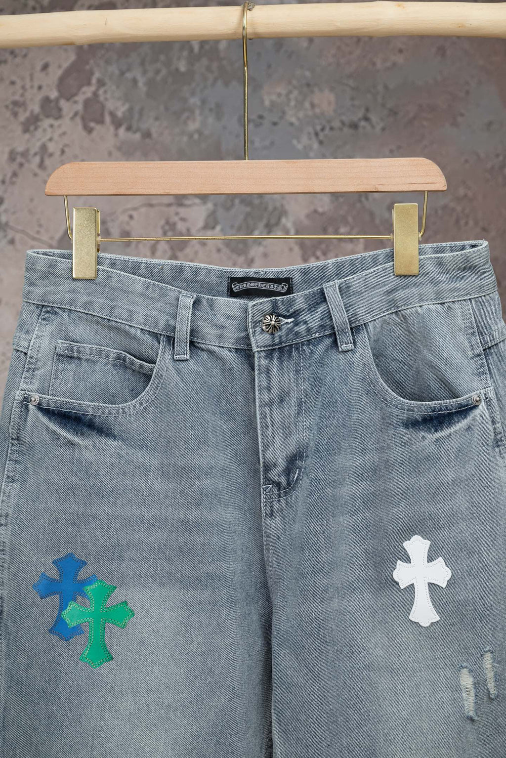Pantalón Chrome Hearts #498282 CALIDAD ORIGINAL