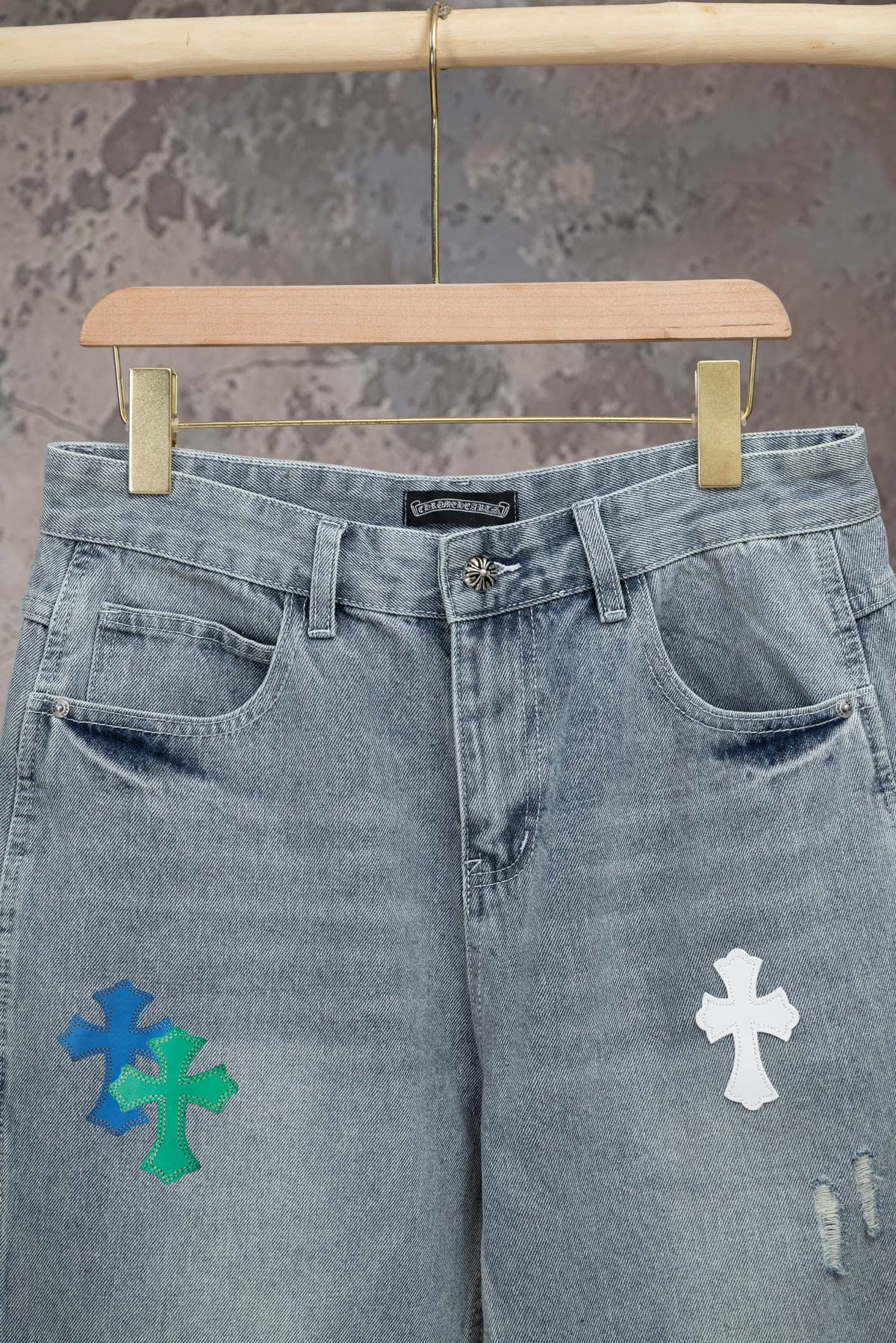 Pantalón Chrome Hearts #498282 CALIDAD ORIGINAL