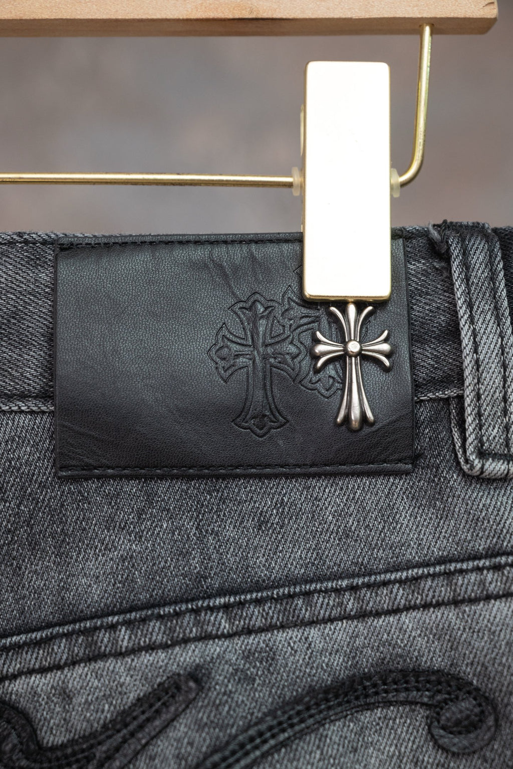 Pantalón Chrome Hearts #498320 CALIDAD ORIGINAL
