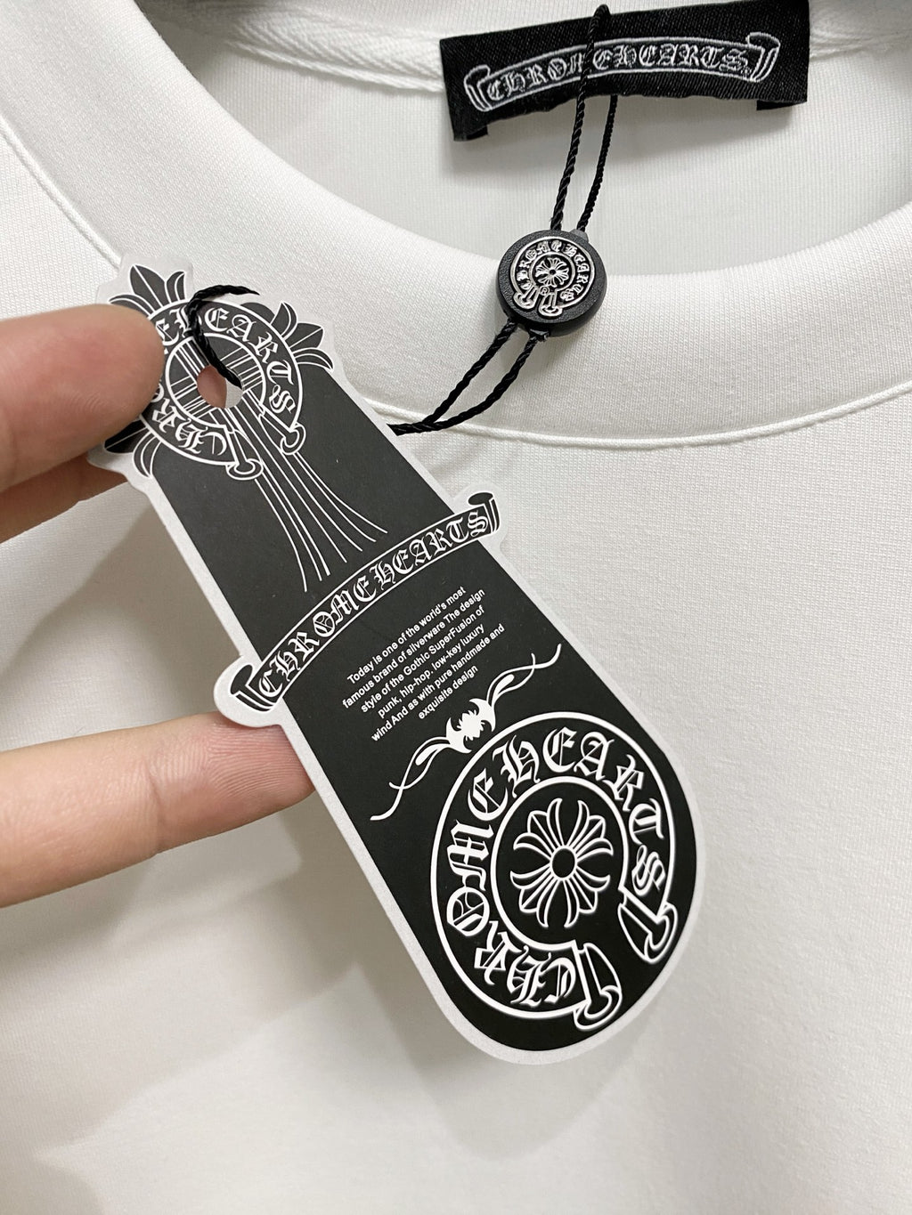 Sudadera Chrome Hearts 2026 otoño/invierno hombre logo tipográfico pullover Space Cotton sudadera - Classic OS - Estilo B CALIDAD ORIGINAL