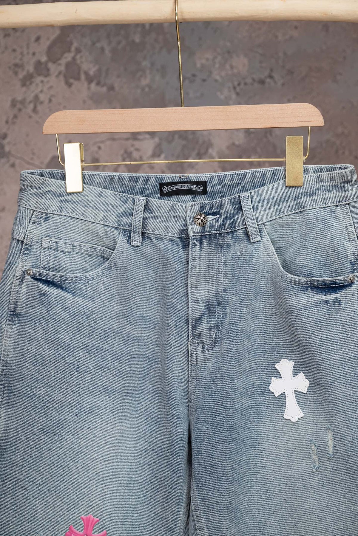 Pantalón Chrome Hearts #498259 CALIDAD ORIGINAL
